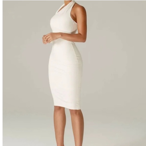 White One Shoulder Dress - Picture 2 of 4